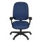 Regency Comfort Series High-Back Multifunctional Fabric Computer Task Chair - Grey 125-NV - alternate 2