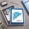 Avery reg FlexiView Letter Pocket Folder, Blue AVE47696 - alternate 2
