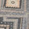 Homeroots 5' X 8' Gray Charcoal And Pink Tribal Washable Indoor Outdoor Area Rug 598125 - alternate 2