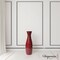 Uniquewise Decorative 24-inch Tall Red Bamboo Floor Vase for Modern Home, Office, Living Room, Bedroom QI004757 - alternate 2