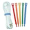 Velcro Brand ONE-WRAP Pre-Cut Thin Ties, 0.5" x 8", Assorted Colors, 5PK 90438 - alternate 3