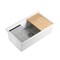 Alfi Brand Workstation Step Rim Single Bowl Fireclay Undermount / Drop In Kitchen Sink ABFS3219SUD-W - alternate 2