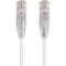 Monoprice Slim Cat6 Utp Cable, 5 ft.White 13535 - alternate 1