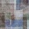 Homeroots 9' X 12' Brown Green And Blue Abstract Washable Indoor Outdoor Area Rug 604280 - alternate 3