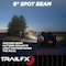 Trailfx LED Driving-Fog Light, 6 Clear High Intensity LED 3 Watt Bulbs 3X2S2 - alternate 2