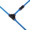 Wrightmaster Garage Air Compressor Accessories Master Kit, 3/8 in. (9. 5MM) OD x 60 Feet PU Tubing, Blue Tubing ZR-220507 - alternate 2