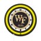 Holland Bar Stool Wake Forest University 19 Double Neon Wall Clock Clk19BK - alternate 1