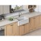 Kingston Brass 30" Fireclay Single Bowl Farmhouse Kitchen Sink with Bottom Grid and Strainer, Glossy White KGPF311910YHC - alternate 2