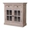 Homeroots 35in Brown Solid Wood Accent Cabinet With Two Doors And Two Drawers 720267 - alternate 2