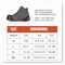 Ergodyne Trex 6300 One Piece Slip-on Ice Cleats, Medium, Black, Pair 16753 - alternate 2