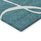Homeroots 9' X 12' Teal Blue And Ivory Abstract Washable Indoor Outdoor Area Rug 597527 - alternate 2