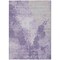 Homeroots 9' X 12' Plum And Purple Abstract Washable Indoor Outdoor Area Rug 616326 - alternate 2