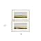 Homeroots Set Of Two Marshlands II Framed Silver Framed Print Wall Art, 2PK 416306 - alternate 2