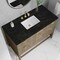 James Martin Vanities Emmeline 48" Single Vanity, Pebble Oak, w/ 3 CM Phantome Eclos Top D100-V48-PBO-3PHT - alternate 3