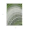 Homeroots 9' X 12' Green And Artichoke Green Abstract Washable Indoor Outdoor Area Rug 577305 - alternate 4
