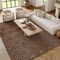 Homeroots 10' X 14' Brown Geometric Indoor Outdoor Area Rug 573252 - alternate 3