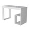 Homeroots 47" White Wood Computer Desk 546419 - alternate 3