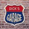 Signmission Dick's Garage, 6 Inch X 6 Inch, Plastic Sign SHI-P-6-383-DICK - alternate 2