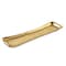 Homeroots 20in Gold Metal Vanity Tray With Handles 574116 - alternate 2