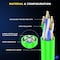 Maximm Cat6 Ethernet Cable 4ft 10Gbps 550MHz UTP, 6PK, Green, 6PK CAT6CCA-4GN-6PK - alternate 3