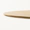 Homeroots 60" Natural Wood Pedestal Base Round Top Dining Table 721099 - alternate 2