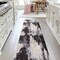 Jonathan Y Zoe Contemporary Bohemian Abstract Marble Charcoal/Cream 2 ft. x 8 ft. Runner Rug SEU302C-28 - alternate 2
