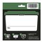 Totetags Storage Bin Labels, Write-On Tote Labels for Garage Organization, Green, 2PK, 5 in x3 in, 2PK TOTETAGS-2X-GRN - alternate 2
