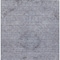 Homeroots 3' X 5' Blue And Gray Floral Washable Indoor Outdoor Area Rug 604210 - alternate 2