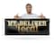 Signmission We Deliver Local, 18 Inch x 48 Inch, Vinyl Banner B-30929 - alternate 2