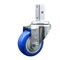 Service Caster 3 Inch Blue Polyurethane Wheel Swivel 7/8 Inch Square Stem Caster SCC SCC-SQ20S314-PPUB-BLUE-78 - alternate 1