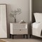 Manhattan Comfort Amara Nightstand in Pale Rose and White NS006-PK - alternate 1