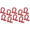 Mytee Products 1/2in 2.0 Tons Anchor Shackle Forged Carbon Steel & Alloy Screw Pin, 10PK SHACKLE-ANCHOR-SP-12x10 - alternate 2