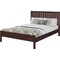 Homeroots Brown Solid Wood King Bed Frame 523631 - alternate 3