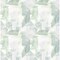 A-Street Prints Perrin Sea Green Gem Geometric Wallpaper 4121-26947 - alternate 1