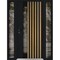 Vdomdoors Aluminum Door Cynex 6113 Natural Oak Entry Steel Metal Modern Painted W14+36+14xH80 Left Inswing CYNEX6113EXD-OAK-W14+36+14xH80-LH-I - alternate 1