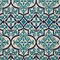 Homeroots 5' X 8' Navy Blue And Ivory Trellis Indoor Outdoor Area Rug 546669 - alternate 2