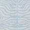 Homeroots 8' X 10' Sky Blue And Ivory Animal Print Washable Indoor Outdoor Area Rug 600657 - alternate 2