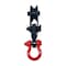Mytee Products 4 Ton Snatch Block with Shackle Wire Rope Sheave Tow Shackle Tree Sling Wrecker SB45-4-Shackle - alternate 2
