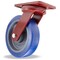 Hamilton Kingpinless Swivel Caster, 8" x 2" Ergo-Glide XT Wheel (80A), 3/4" Sealed Precision Ball Bearings S-ZFHS-8EGB-4SL-FB - alternate 1