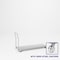 Pucel Dolly Platform Truck, 18 in W x 60 in L x 36 in H, Gray 18-PTD-60S - alternate 1