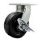 Service Caster 8 Inch Extra Heavy Duty Phenolic Wheel Swivel Caster with Brake SCC-KP92S830-PHR-SLB - alternate 1