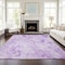 Homeroots 10' X 14' Lavender And Purple Floral Washable Indoor Outdoor Area Rug 583123 - alternate 2