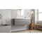 Cutler Trough Collection 42 in Wall Mount Modern Bathroom Vanity - Dorato FV-TR-DORATO42 - alternate 2