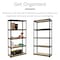 Space Solutions 1000 Riveted Steel Shelving 5-Shelf Unit, 12D x 30W x 60H, Black 22541 - alternate 4