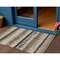 Homeroots 3' X 5' Brown Beige And Ivory Striped Washable Indoor Outdoor Area Rug 598322 - alternate 1