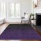 Homeroots 5' X 8' Eggplant Purple And Charcoal Abstract Washable Indoor Outdoor Area Rug 588937 - alternate 2