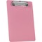 Acrimet Clipboard Memo Size A5 Low Profile Clip (Plastic) (Solid Pink Color), 3PK 137B.8 - alternate 3