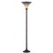 Jonathan Y Peacock Tiffany-Style 70" Torchiere LED Floor Lamp, Bronze JYL8006A - alternate 1