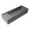 Alfi Brand 39 inch Grey Matte Above Mount Fireclay Bathroom Trough Sink AB39TRGM - alternate 4