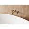 Kingston Brass Two-Handle Wall Mount Tub Faucet, Antique Brass KS5023NX - alternate 2